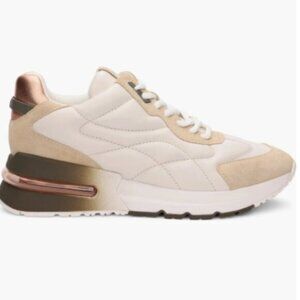 NEW Ash Leather Kacy Sneakers for women in biscit 2573j6
